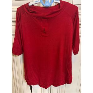 Admiral Frazier Pet Dog Single Scoop 3/4 Sleeve Pullover Shirt Red XL NWT
